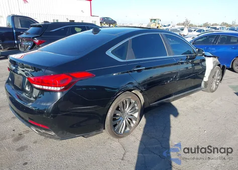 2015 Hyundai Genesis 5.0 z USA, uszkodzony, nr VIN KMHGN4JFXFU050153
